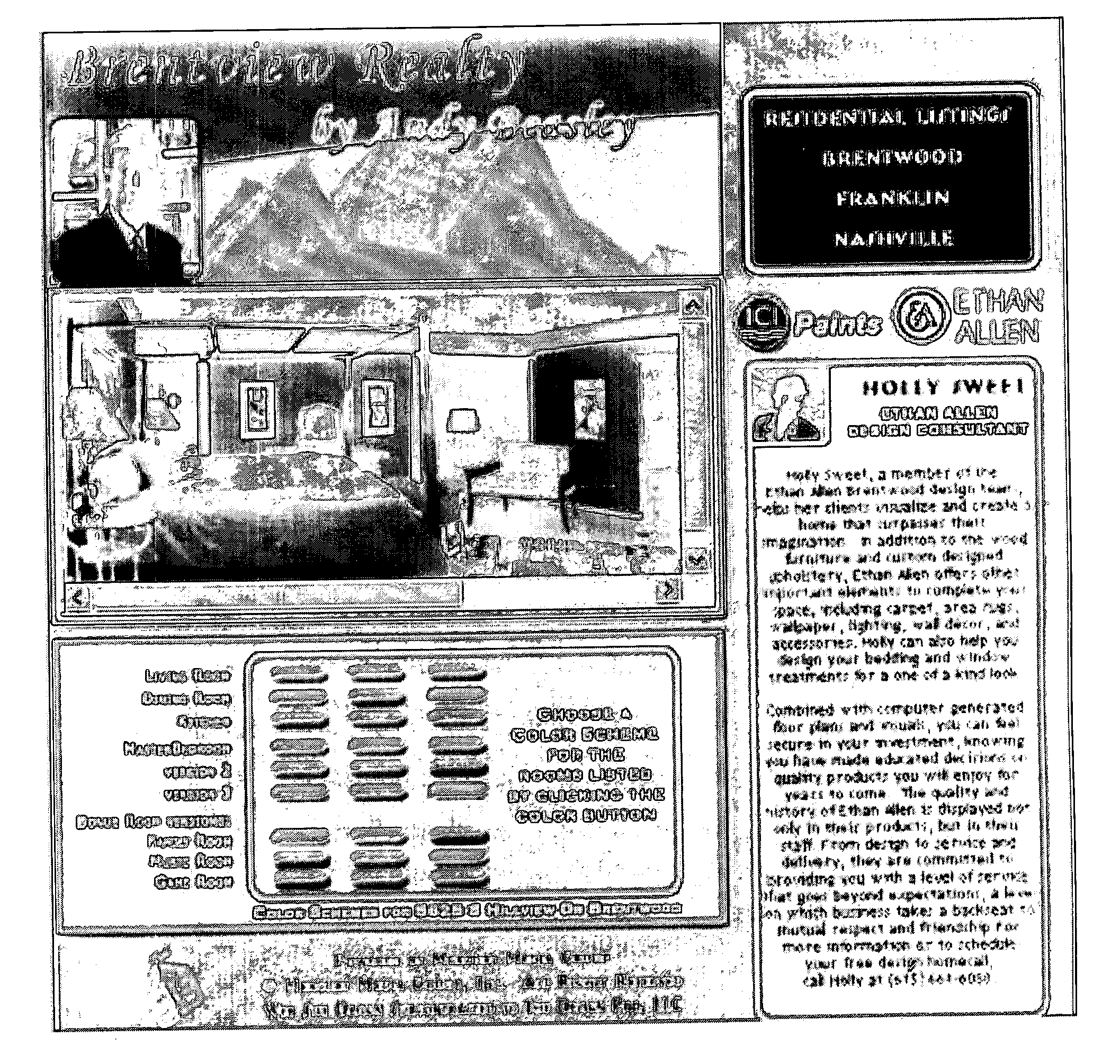 Virtual digital imaging and method of using the same in real estate