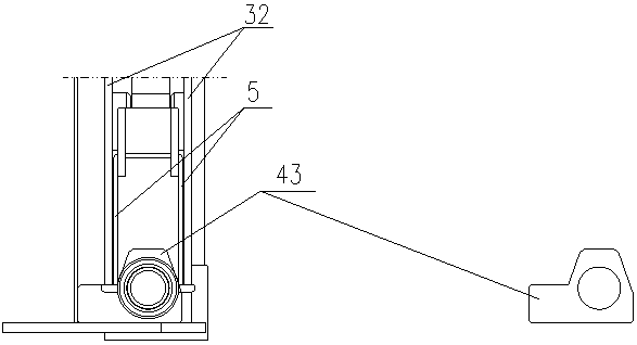 Balancing device of foldable container