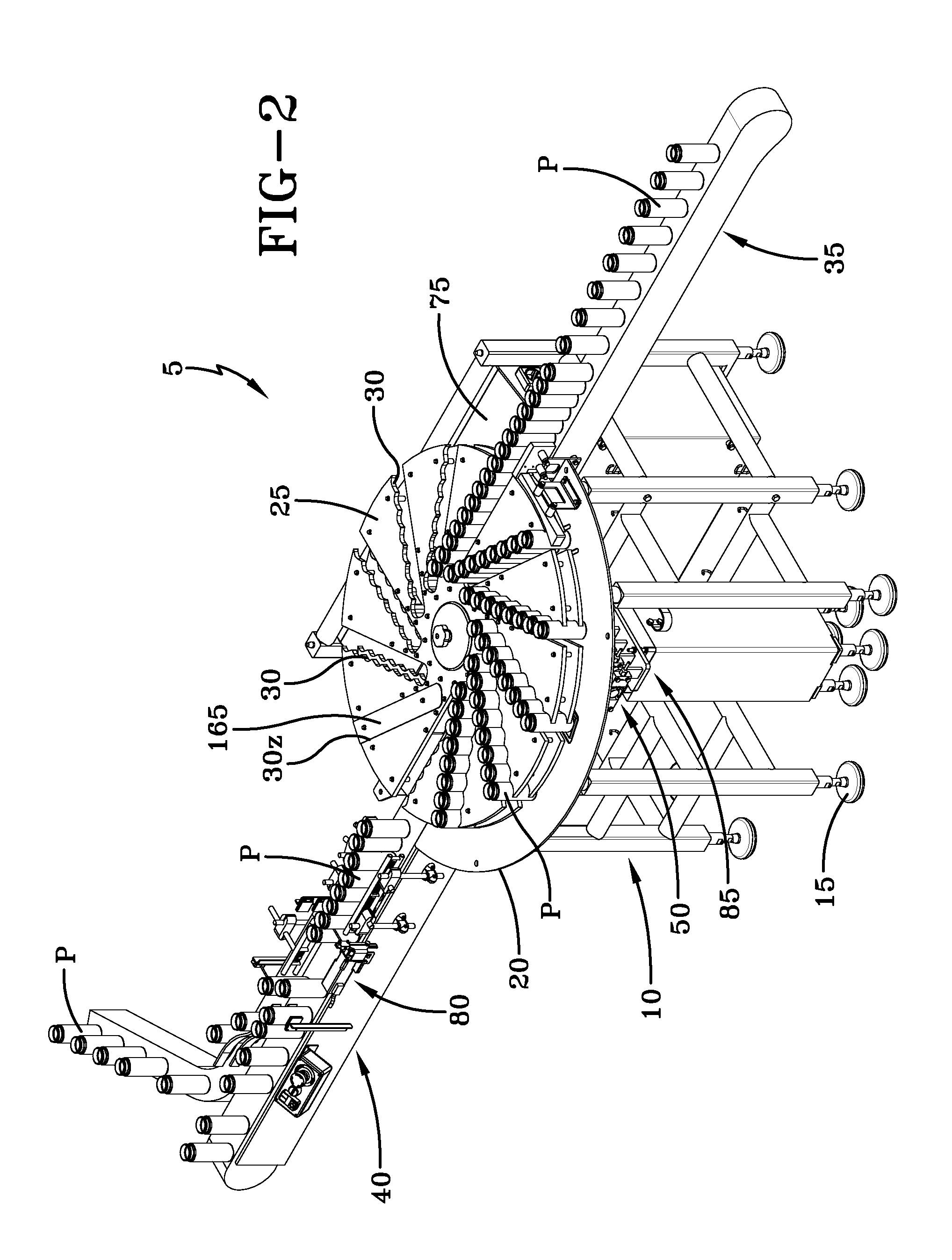 Intermittent motion checkweigher with offset product pockets