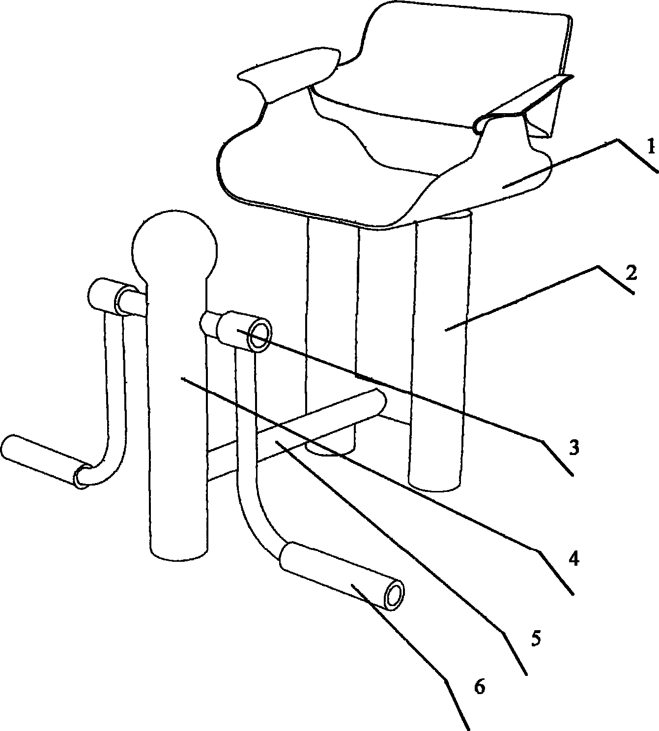 Leg strength exercise apparatus