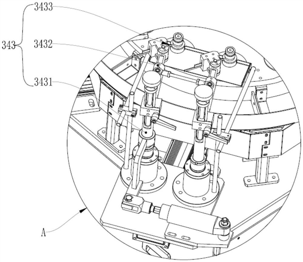 Bottleneck cutting device with material collecting device