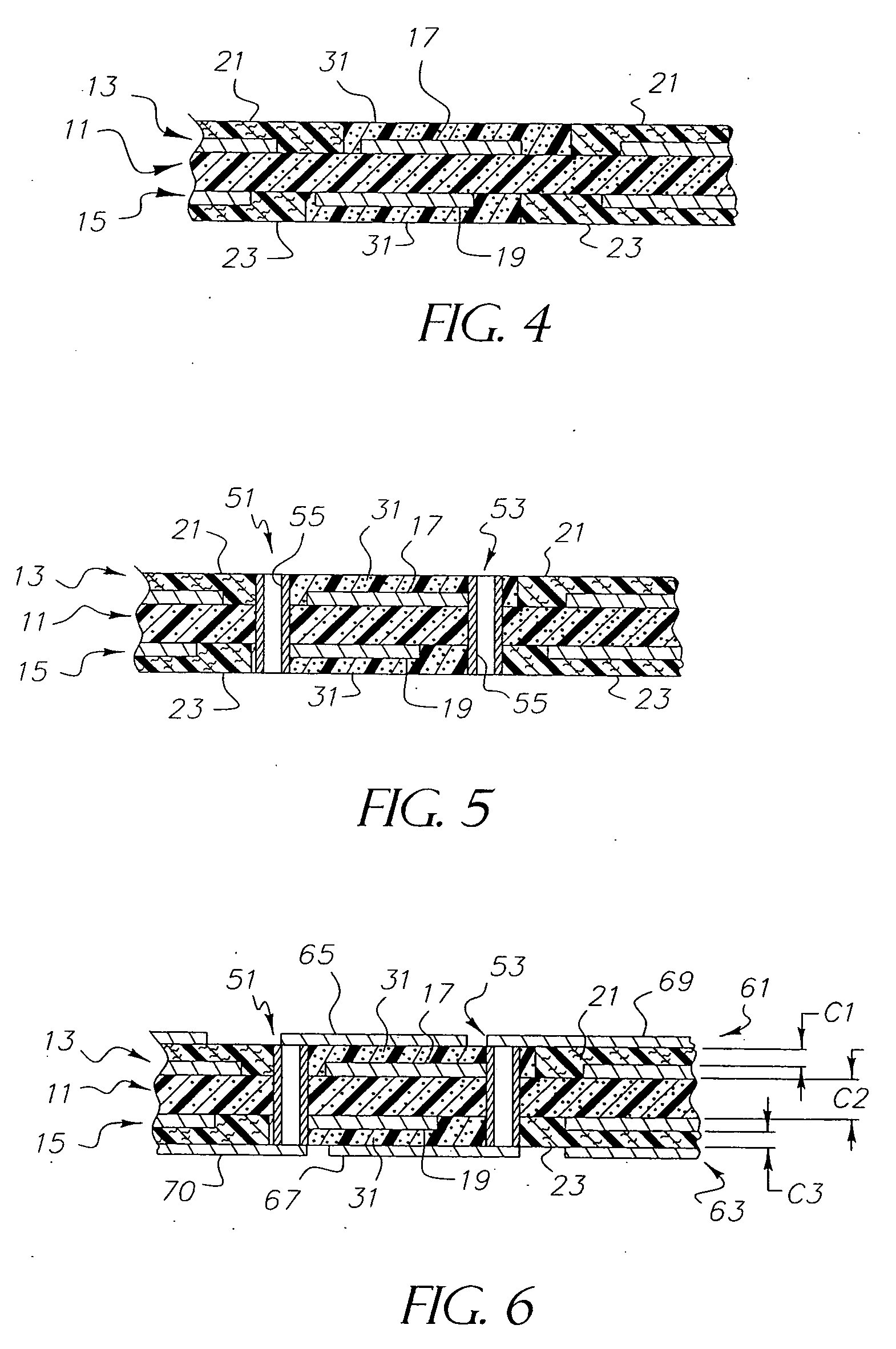 Method of making a capacitive substrate using photoimageable dielectric for use as part of a larger circuitized substrate, method of making said circuitized substrate and method of making an information handling system including said circuitized substrate