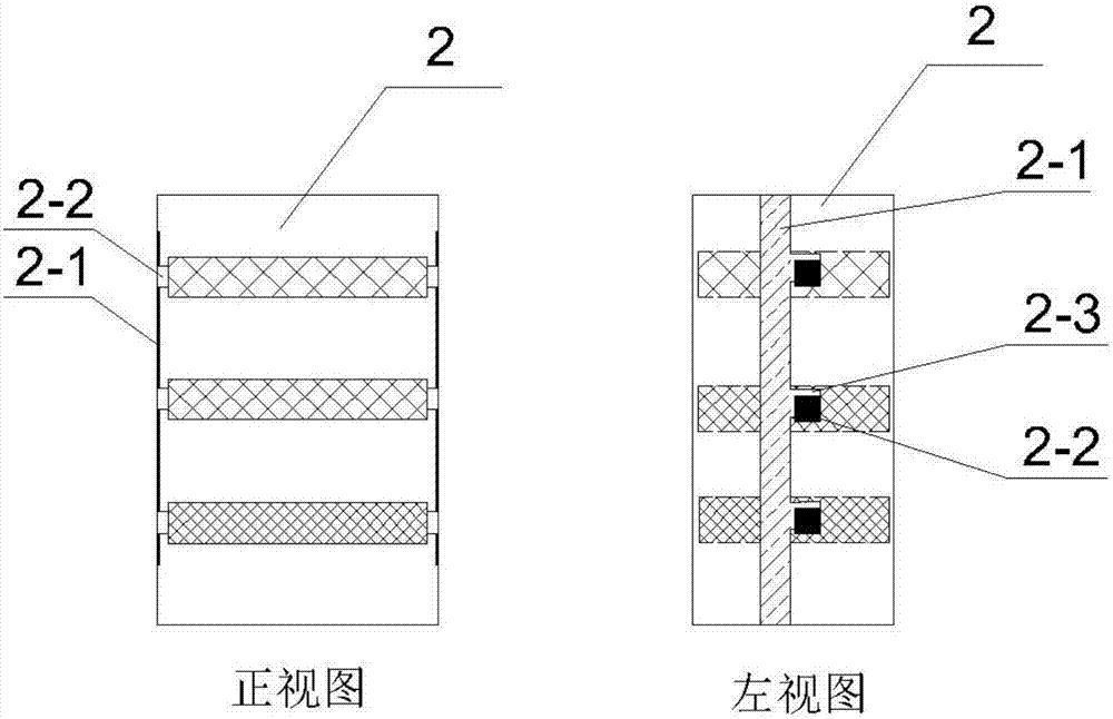 Acidic high heavy metal ions-containing mine waste water high-efficiency cycling treatment system