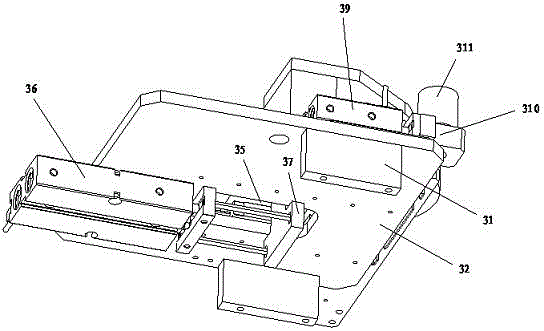 Belt drive device and belt tension adjustment device for belt friction tester