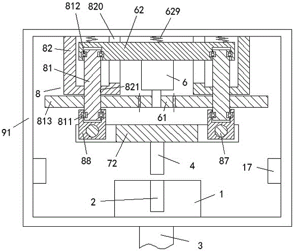 Power supply interface device facilitating maintenance