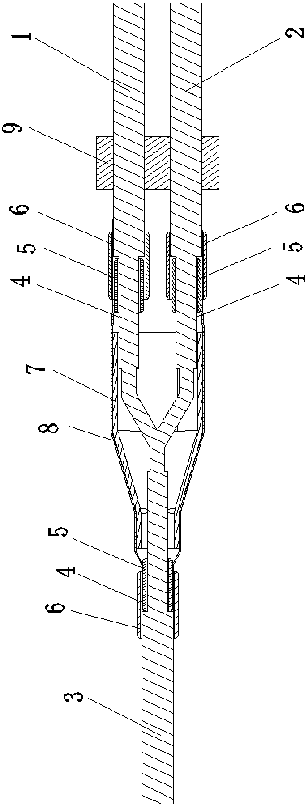 Cable combiner and manufacture method thereof