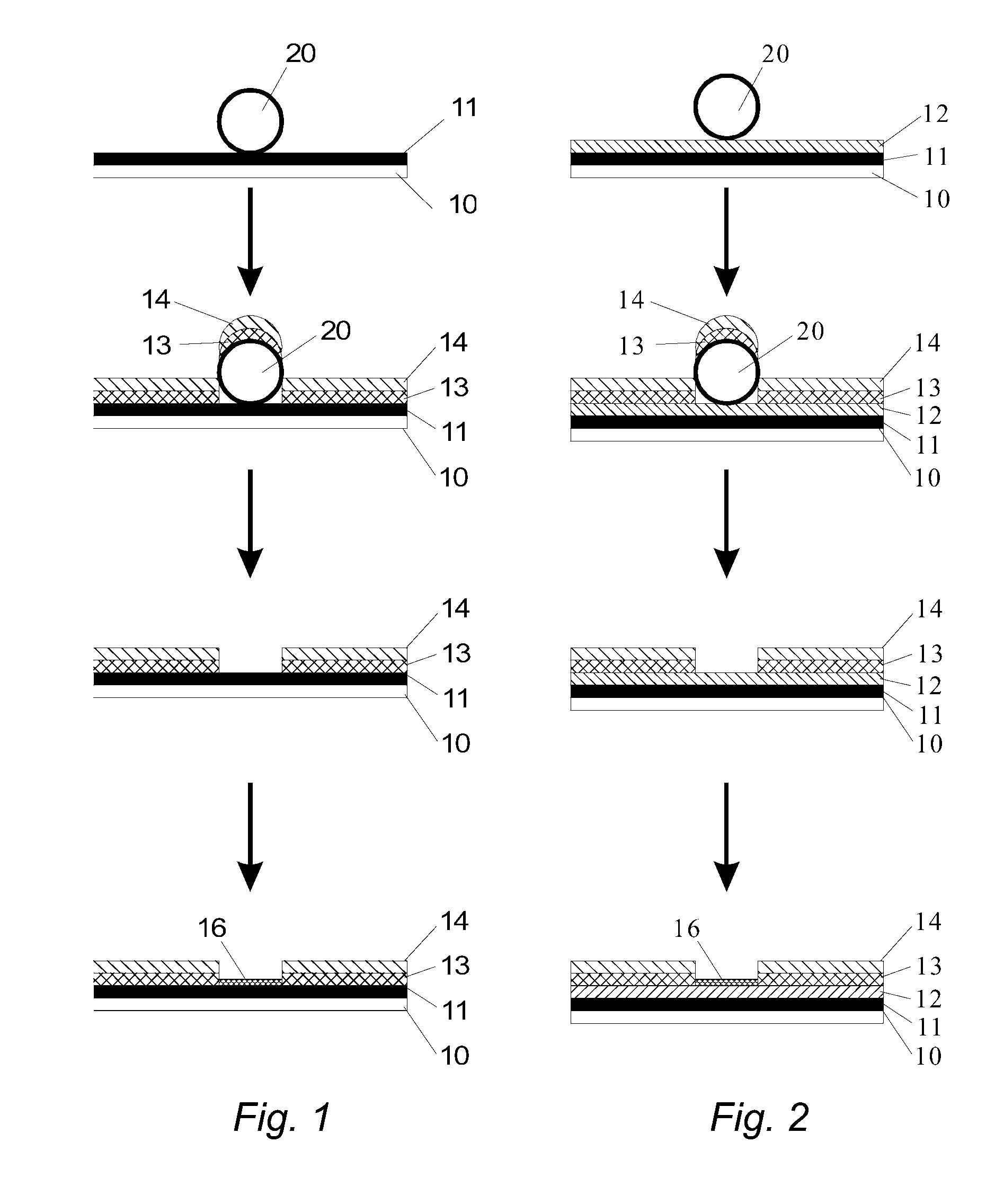 Triode Field Emission Cold Cathode Devices with Random Distribution and Method