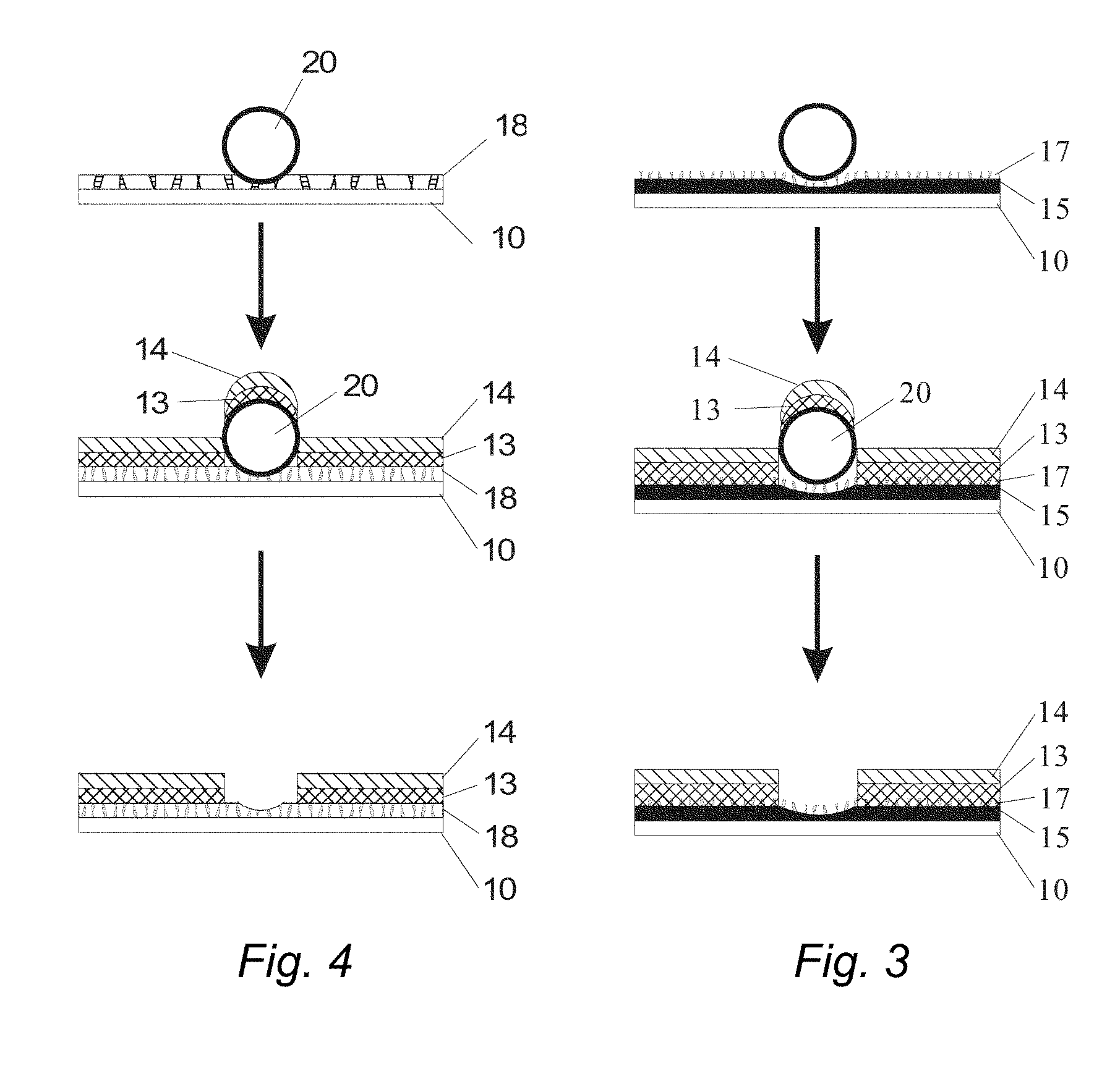 Triode Field Emission Cold Cathode Devices with Random Distribution and Method