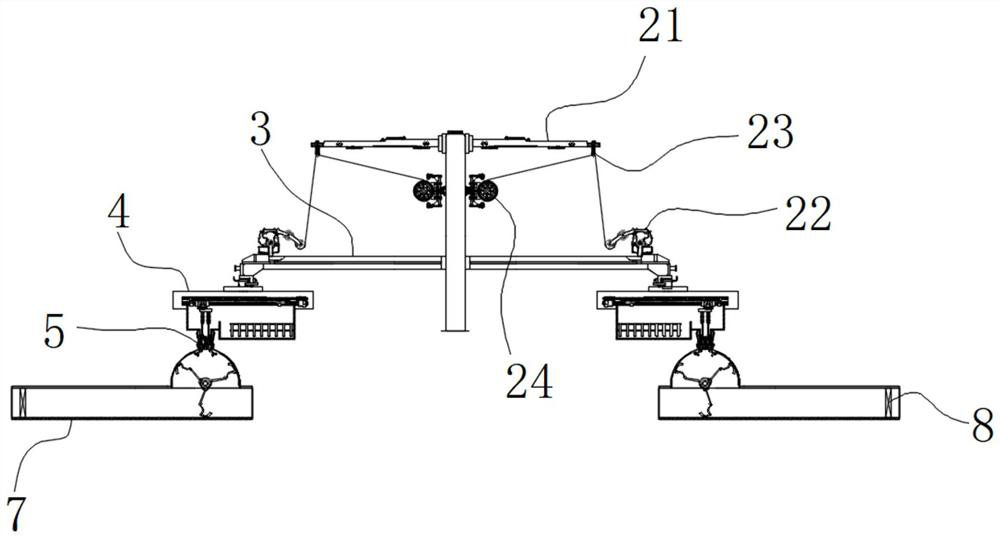 Visual wireless communication network tracking water quality monitoring device