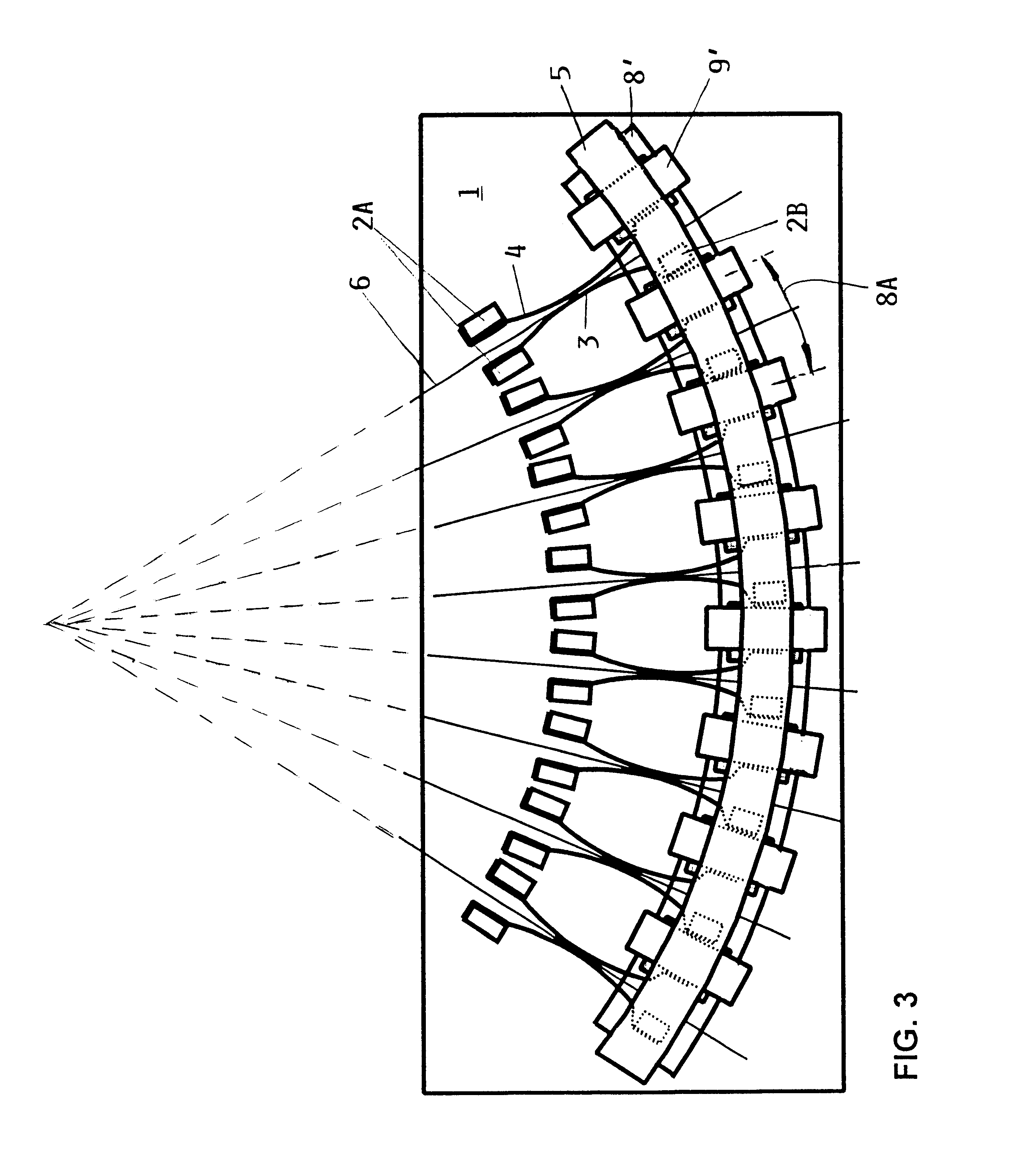 Thread brake system with a linear electric motor for weaving looms