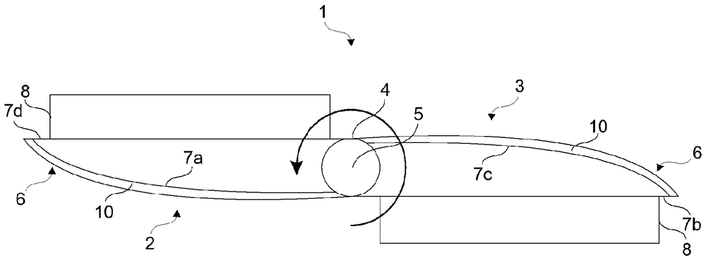 Improved blade tool for use in a kitchen appliance and kitchen appliance having the same