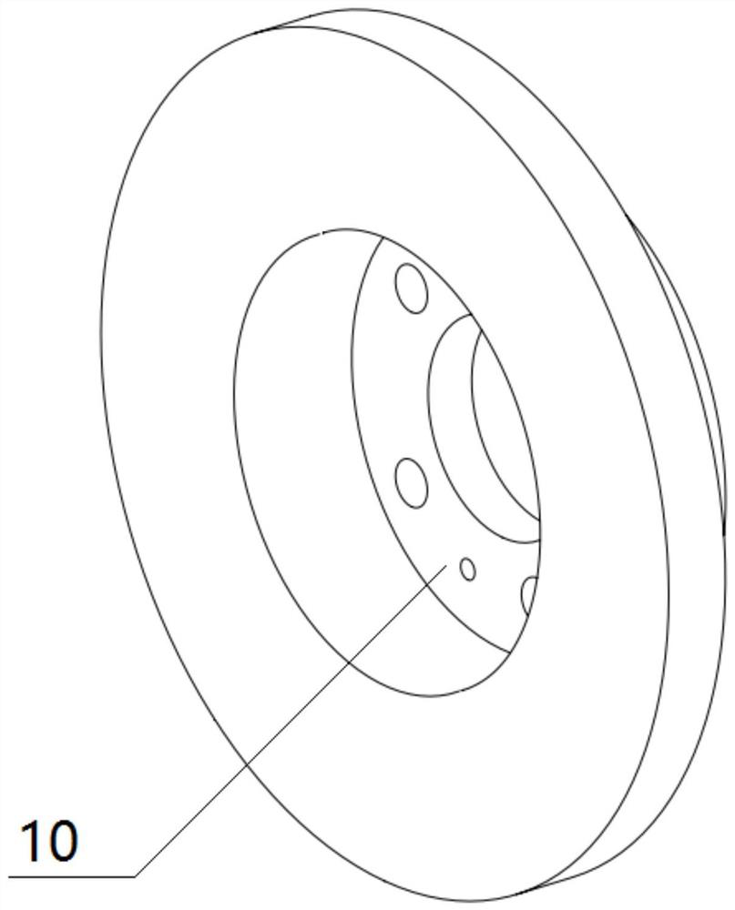 A method for ultra-high-speed laser cladding on the end face of disk parts