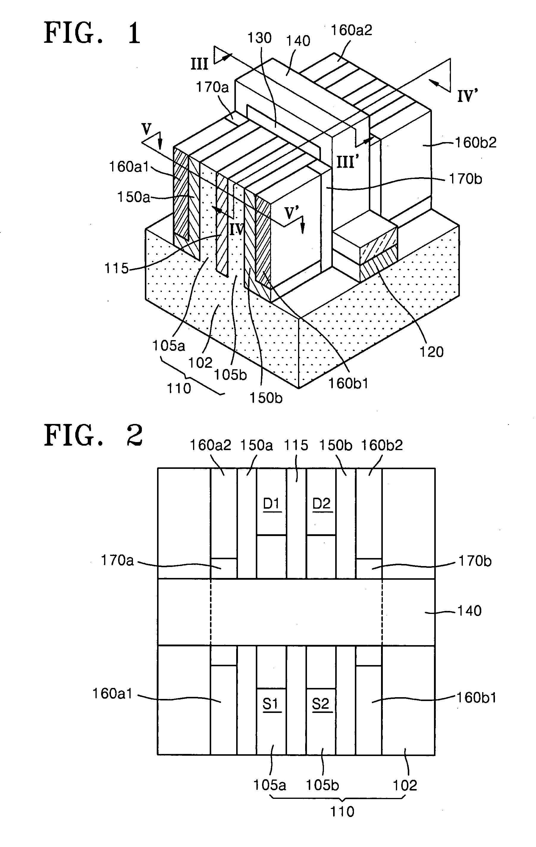 Non-volatile memory device having four storage node films and methods of operating and manufacturing the same