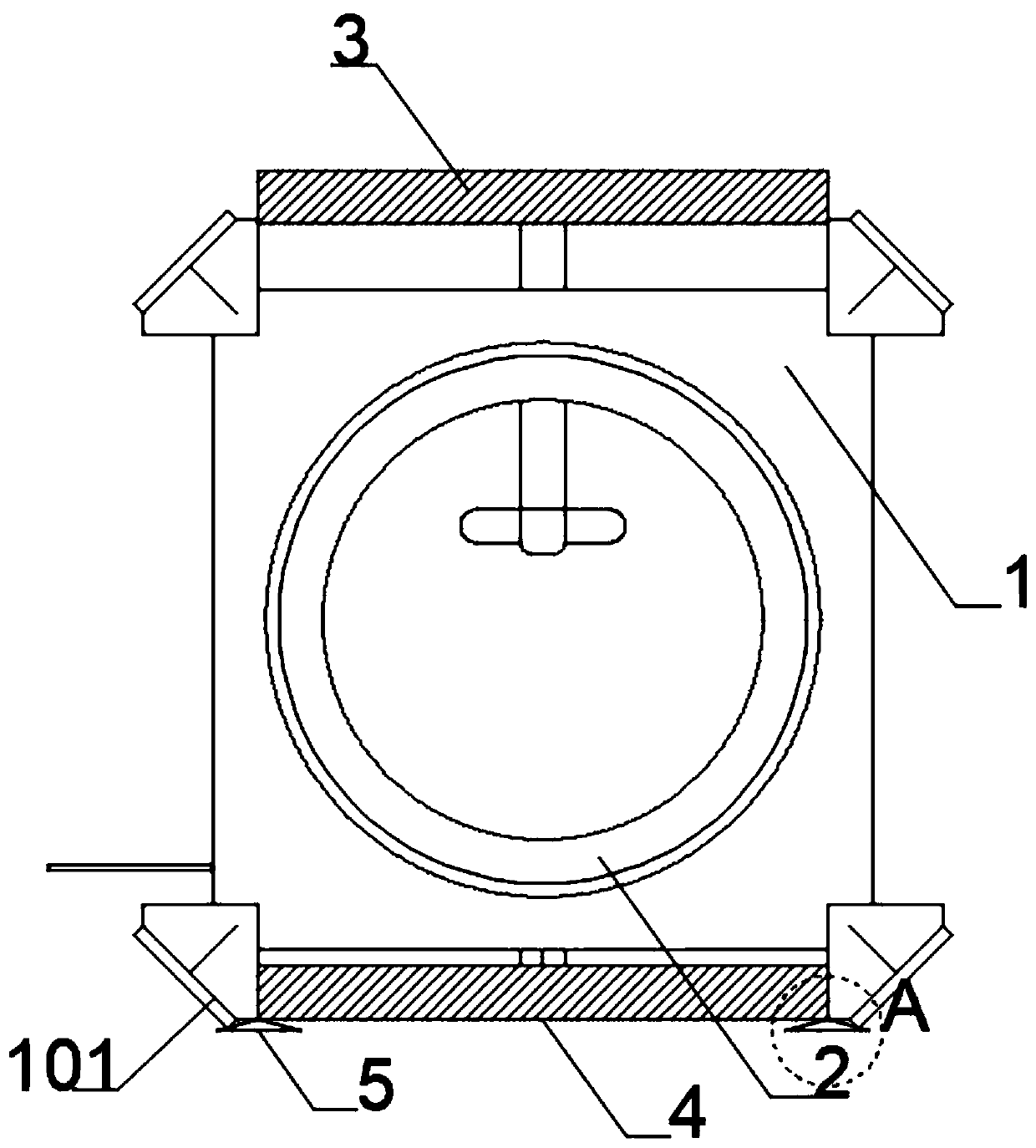 Flow adjusting clamp for silica gel rubber hose