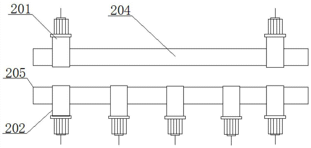 An automatic imported leveling machine and its leveling method