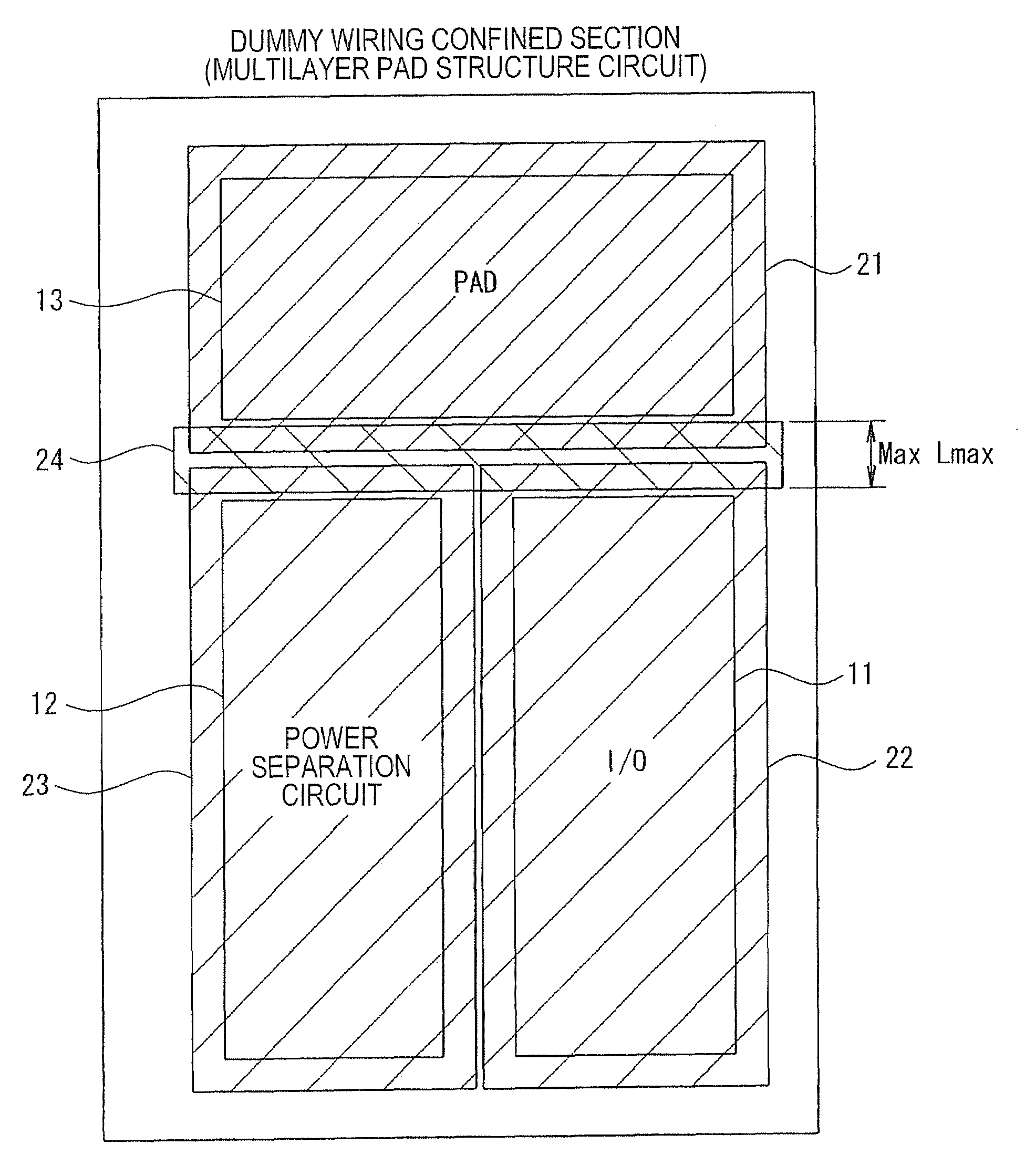 Semiconductor device, layout design method thereof, and layout design device using the same