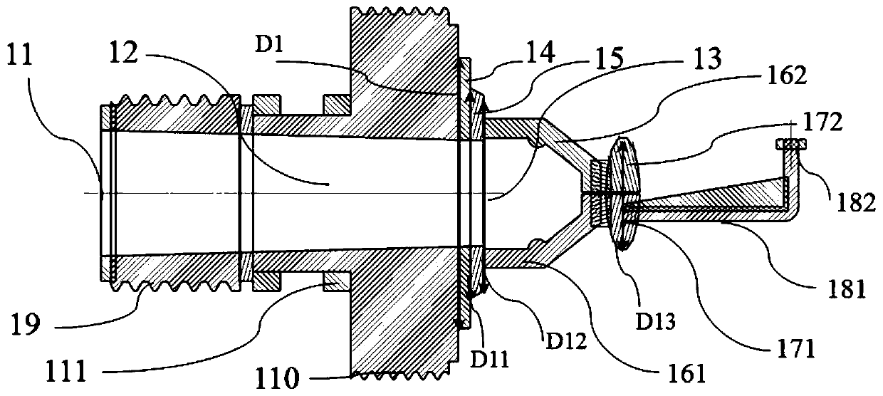 Irrigation drip prevention device and irrigation system