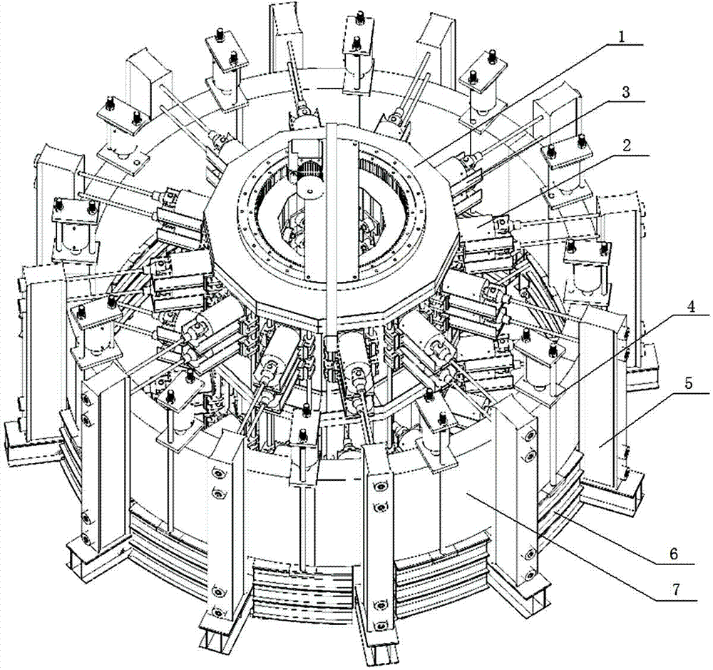 Shield segment testing machine