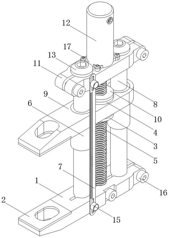 Thermal instrument junction box mounting device