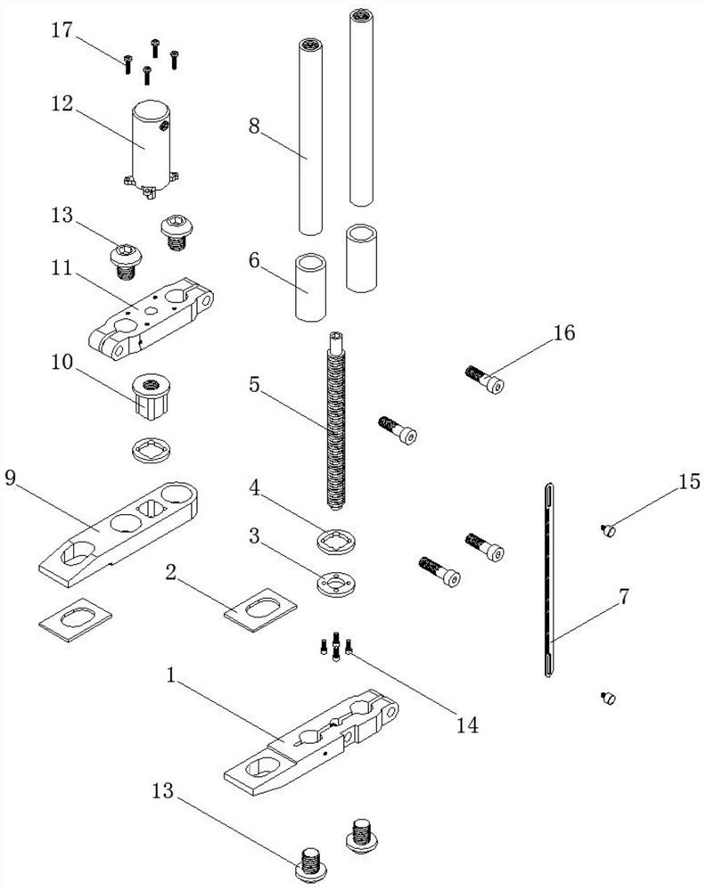 Thermal instrument junction box mounting device