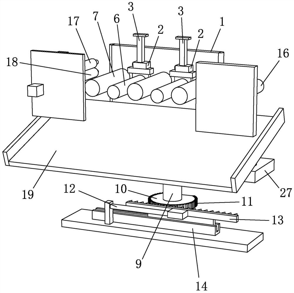 Degradable biodegradable film and preparation method thereof