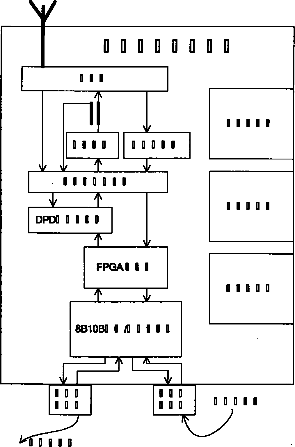 Base band power statistic-based standing wave detecting system and method for radio frequency remote system