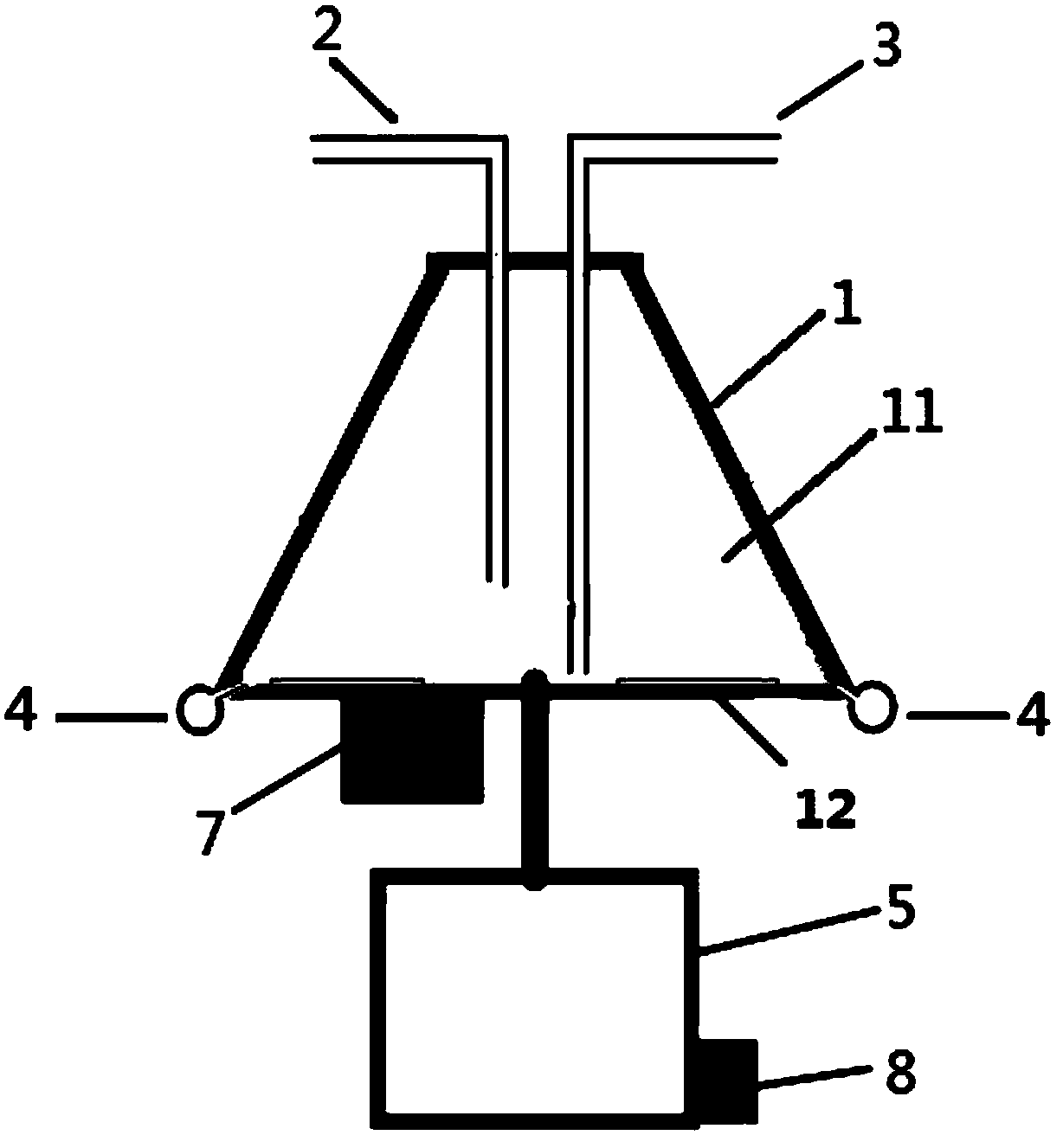 Stem cell separating device