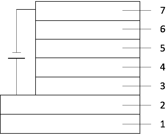 Exciplex-based organic electroluminescent device and preparation method thereof