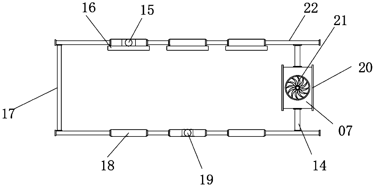 Refrigerated transport vehicle temperature detection and automatic adjustment device