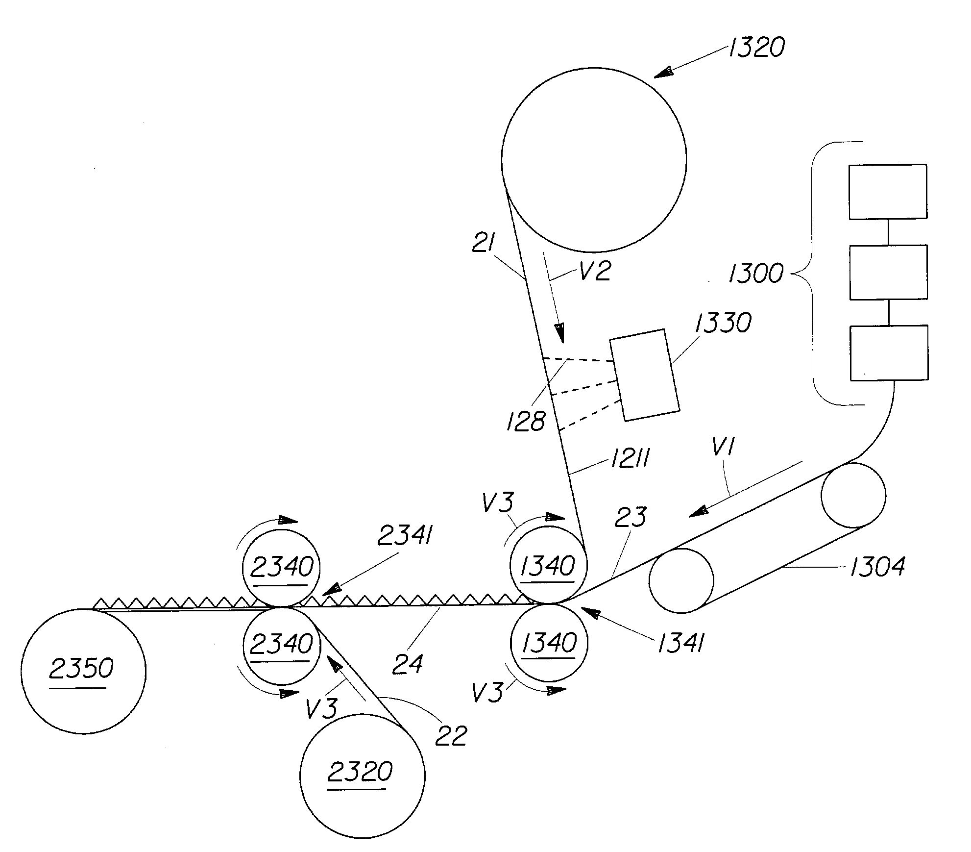 Elastomeric nonwoven laminates and process for producing same