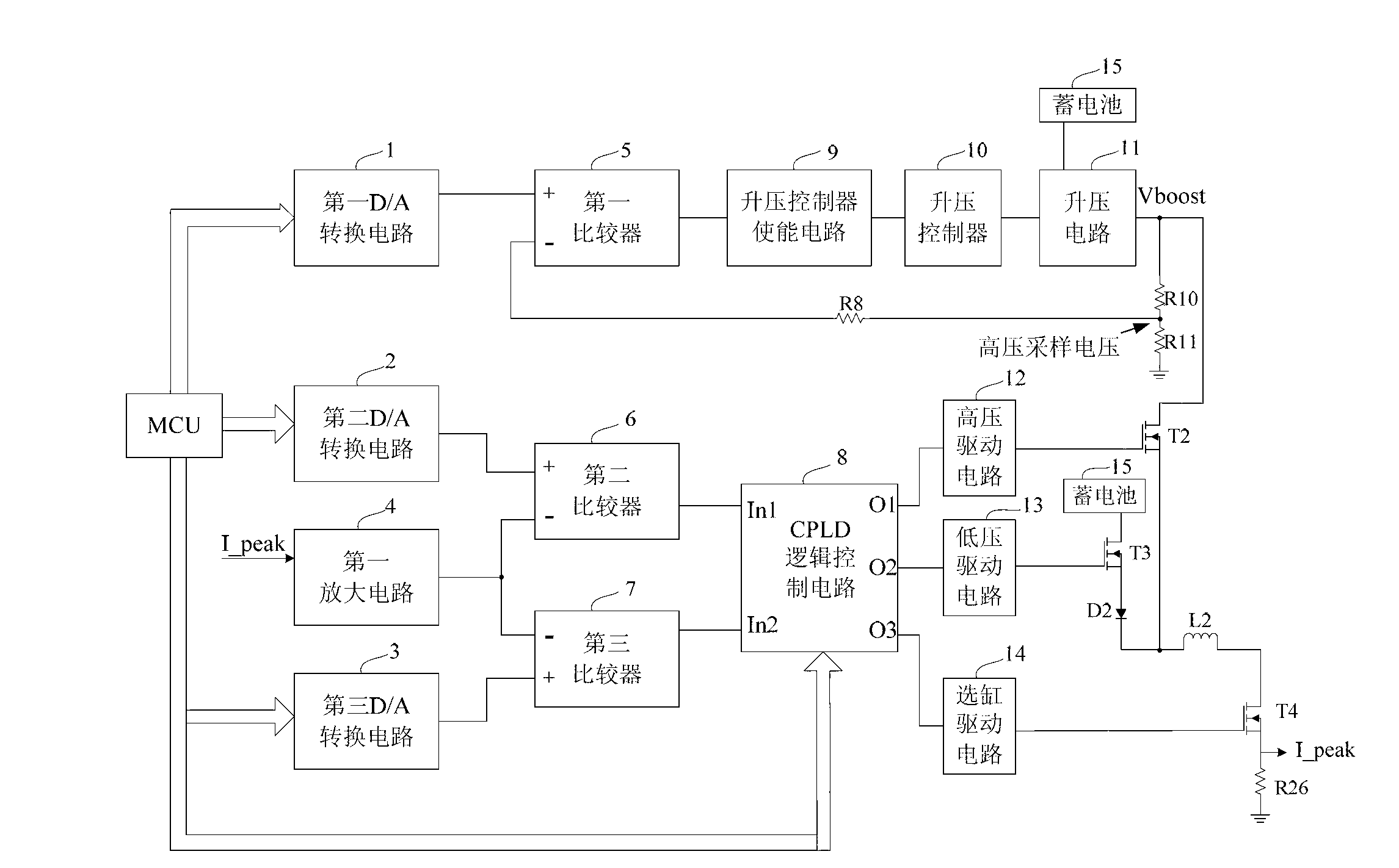 Electromagnetic valve driving device capable of carrying out online regulation