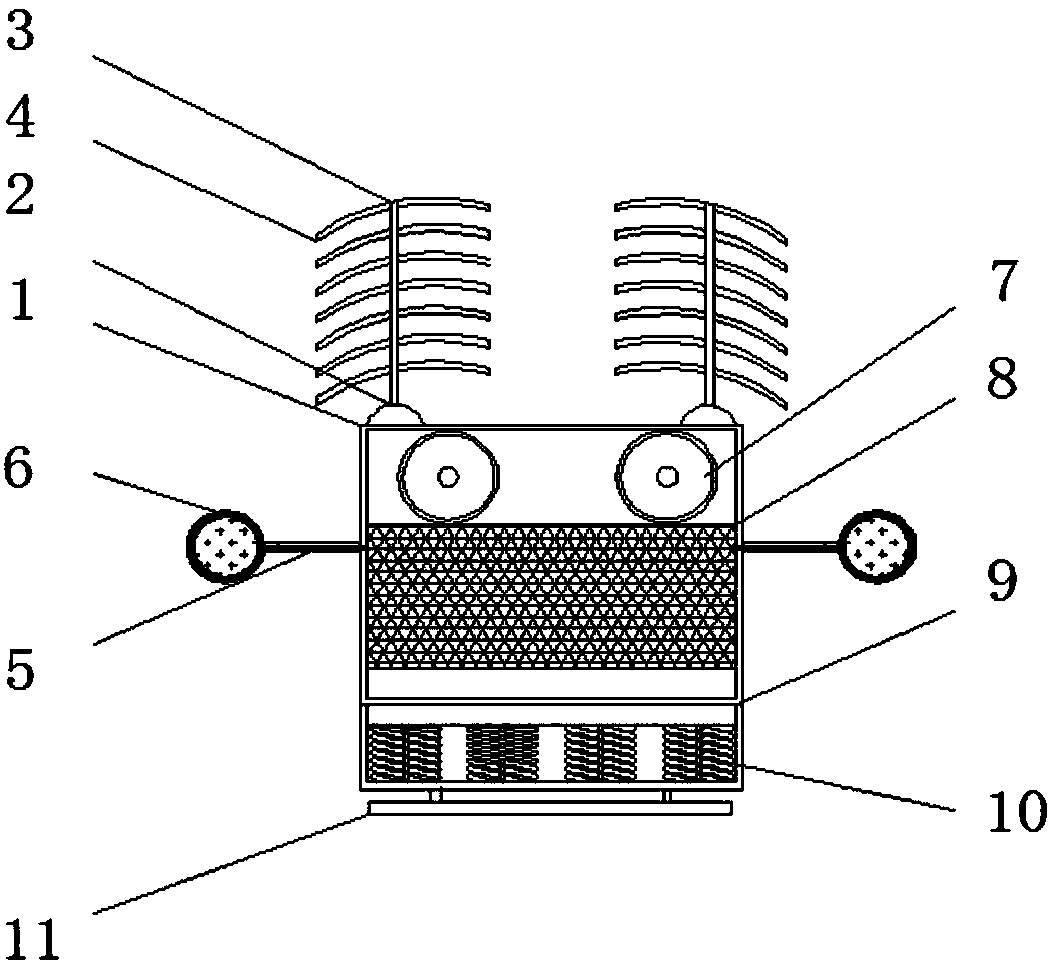 One-path video device for beidou video monitoring of inland vessels