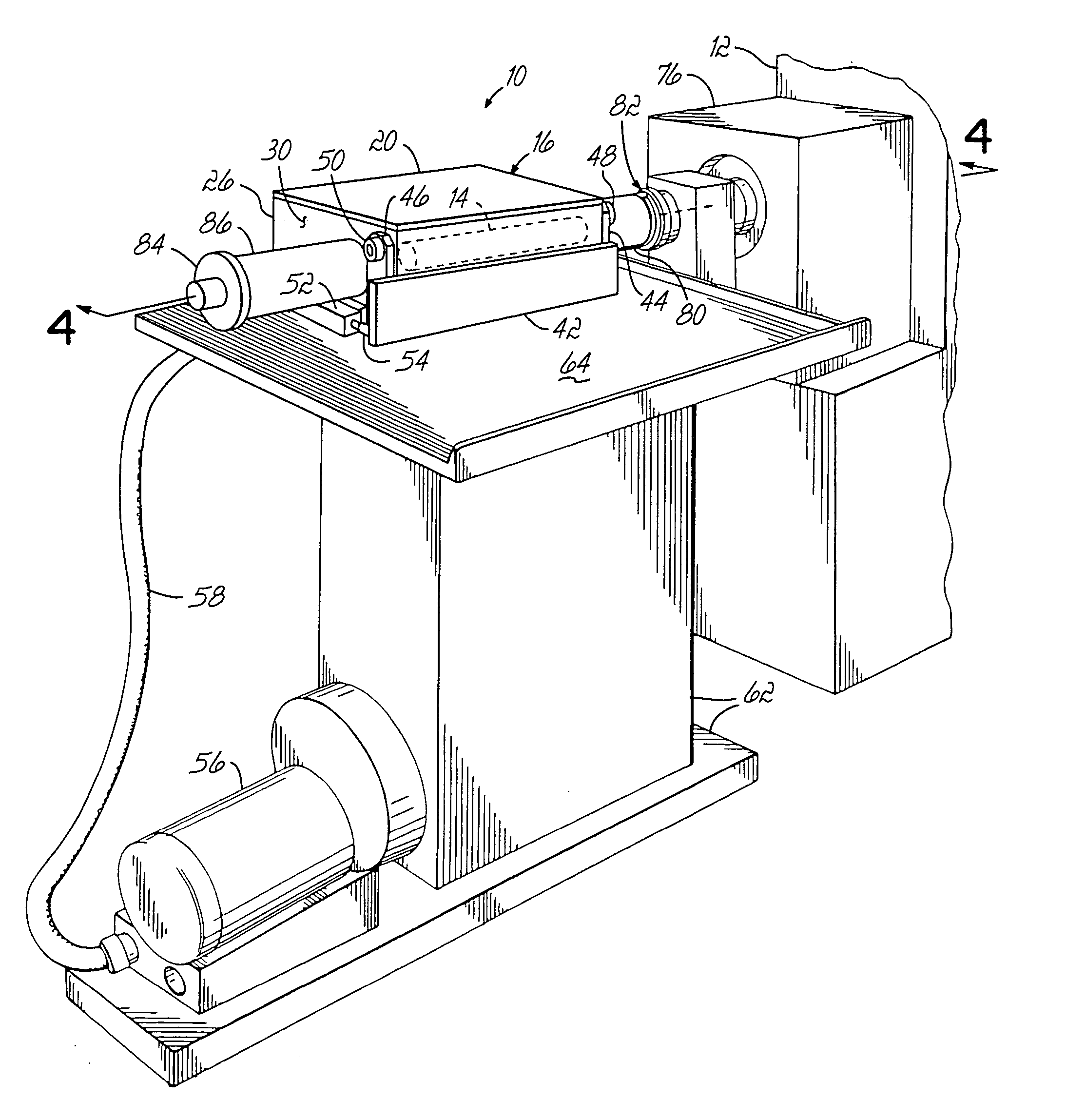 Air operated unloading device