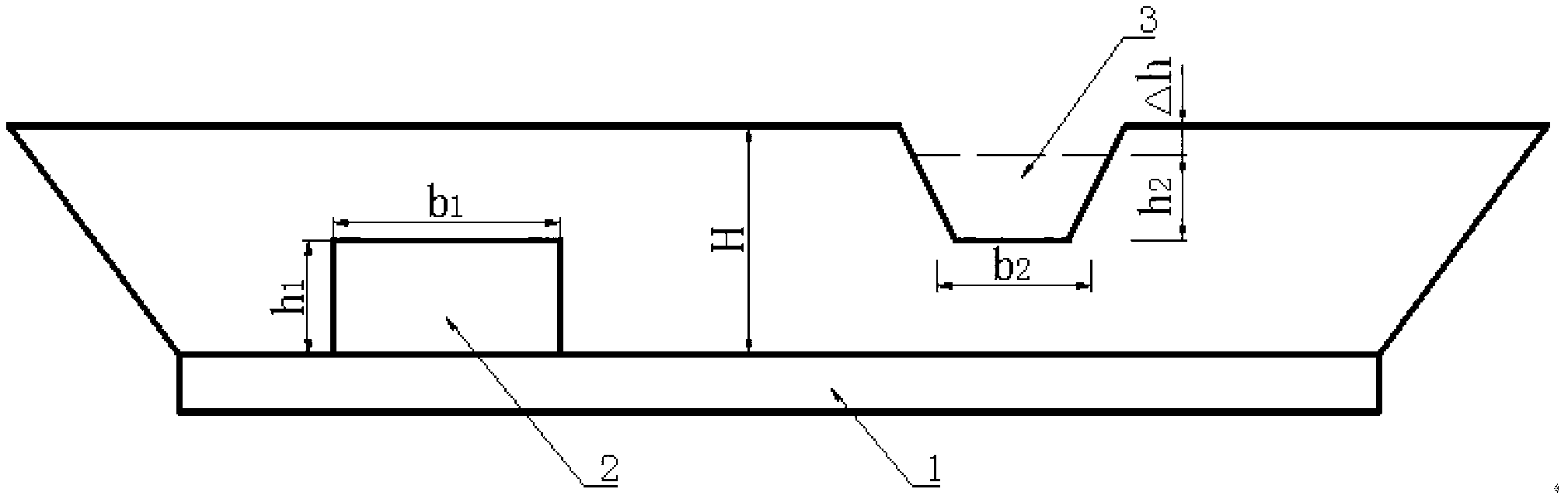 Debris flow diversion dam capable of automatically distributing drainage quantity and silt stopping quantity and design method of debris flow diversion dam