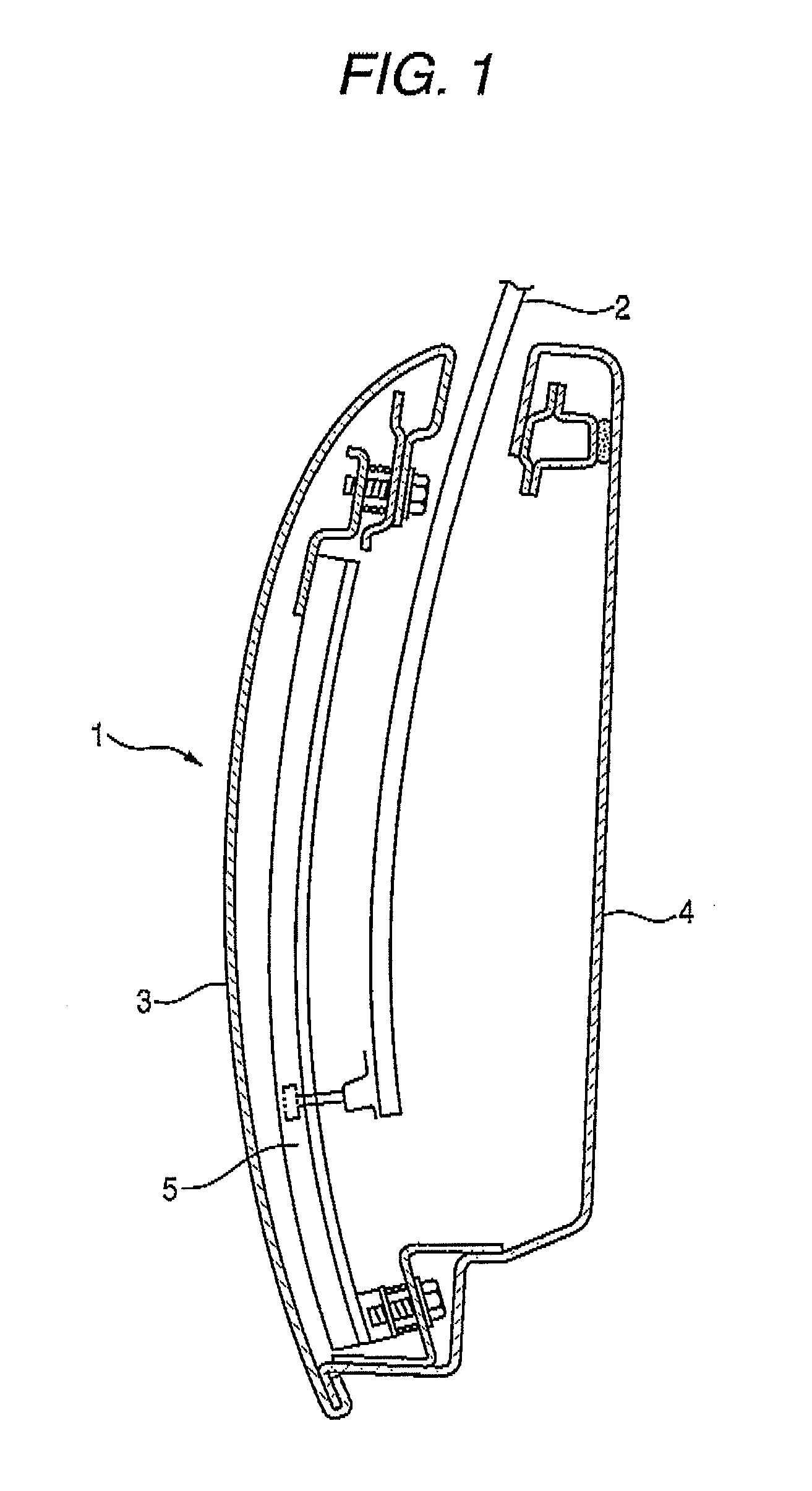 Electric power-feeding structure