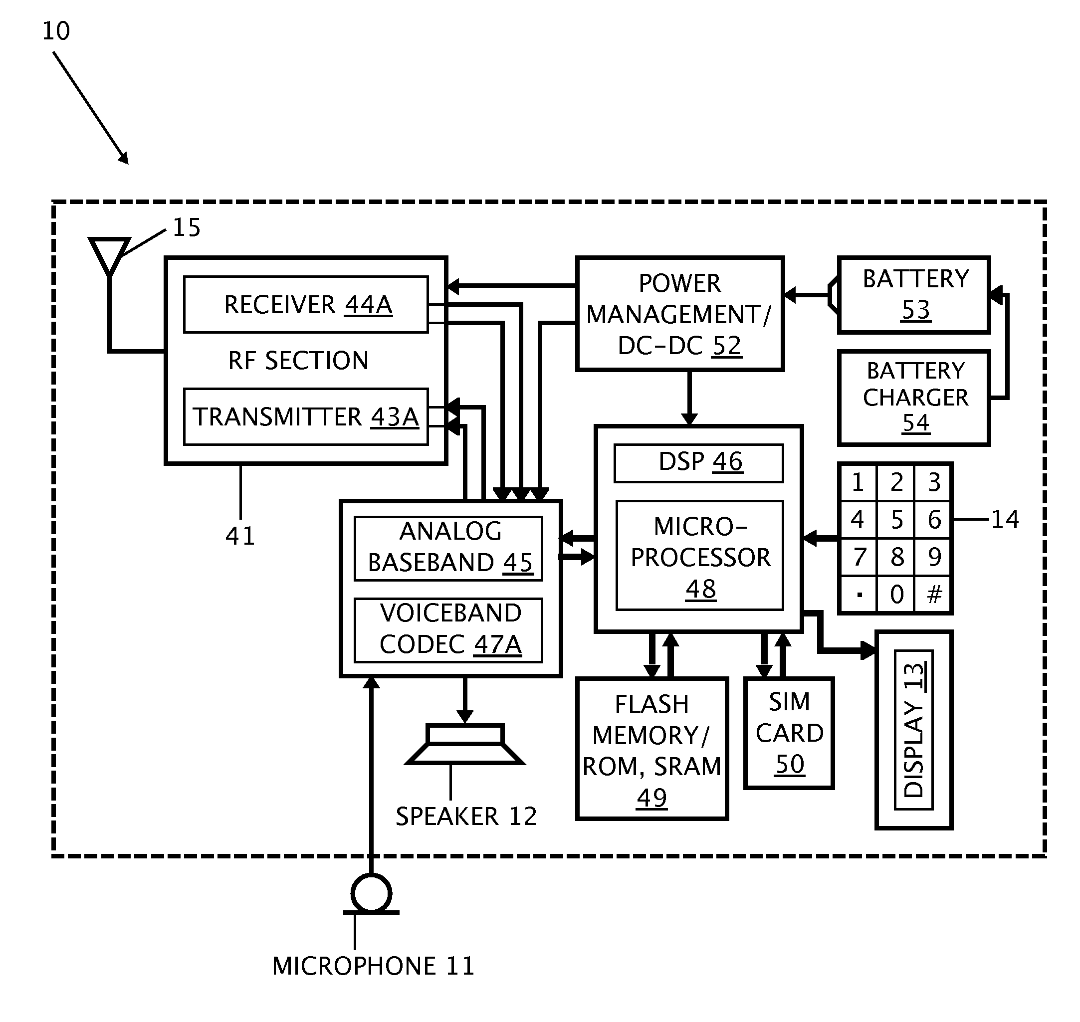 Voice coder with two microphone system and strategic microphone placement to deter obstruction for a digital communication device