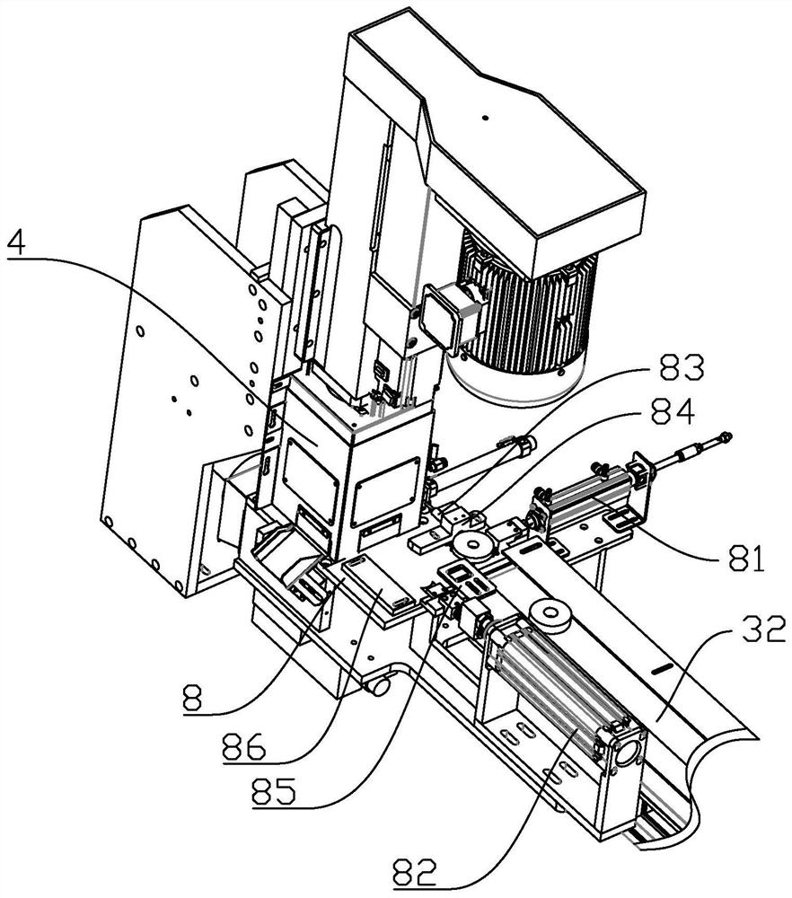 A fully automatic magnetic ring chamfering grinding equipment