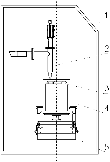 Partial section closure device with positive-negative air-pressure double channels