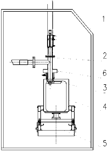 Partial section closure device with positive-negative air-pressure double channels