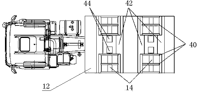 Integrated remote water intake fire truck