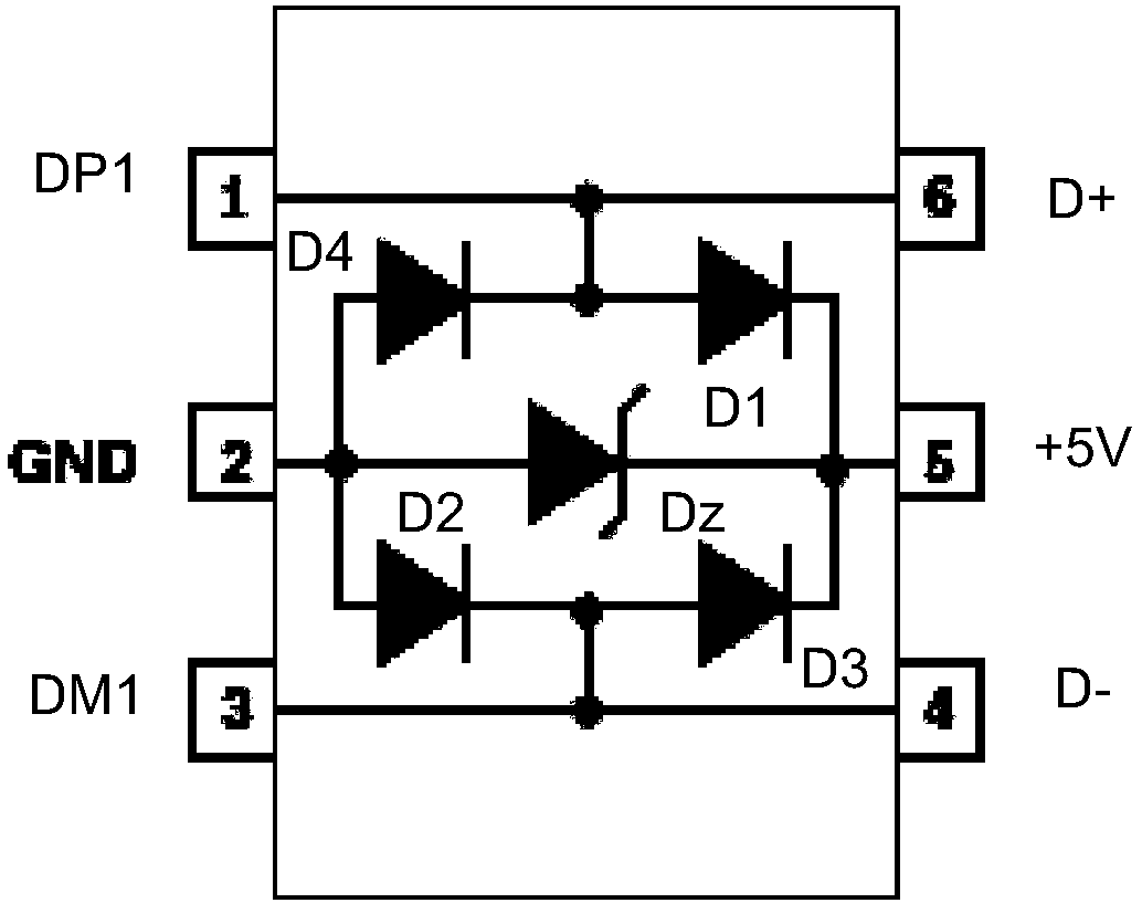 Vehicle-mounted tuning system and USB data transmission interference suppression circuit