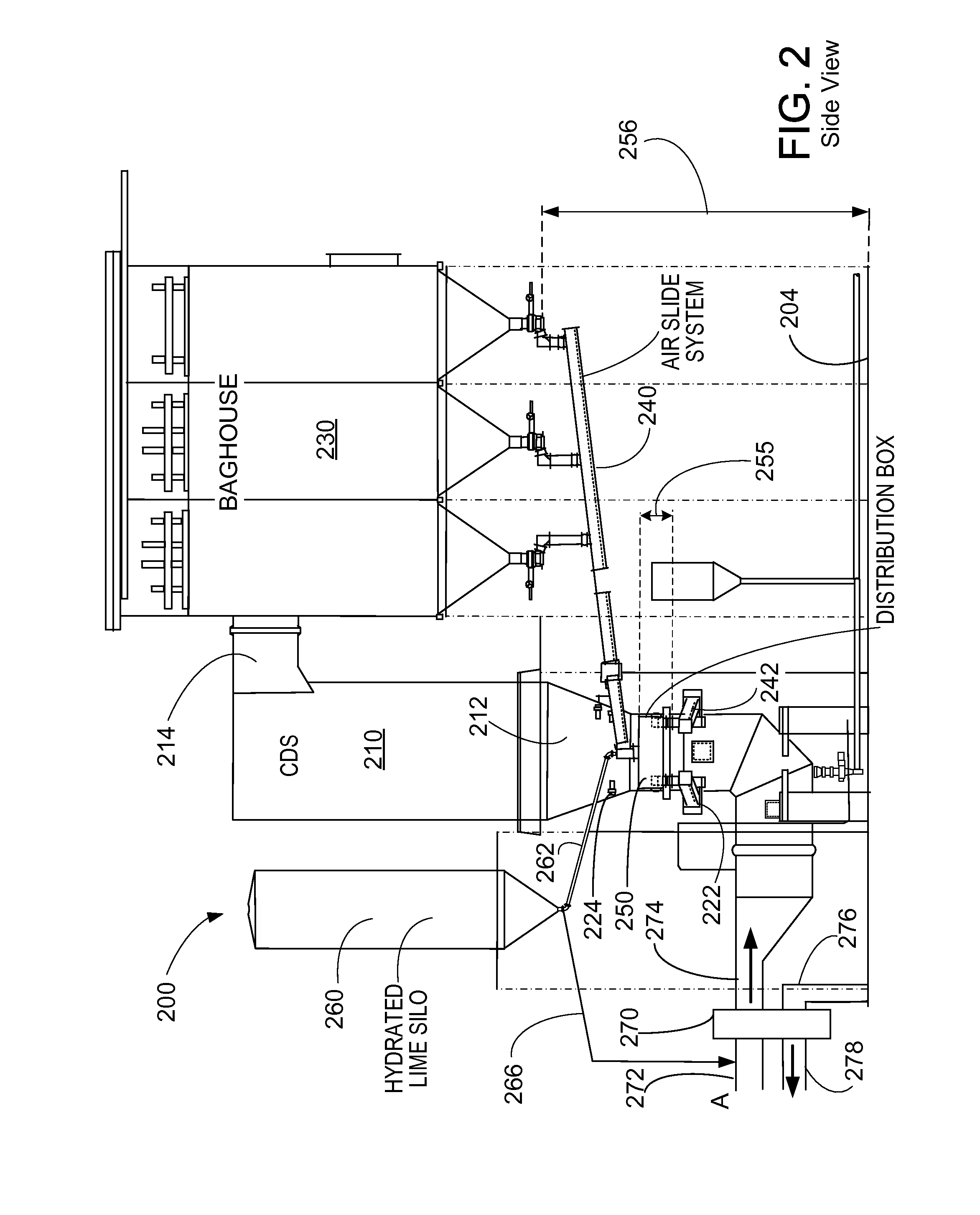 Integrated sorbent injection and flue gas desulfurization system