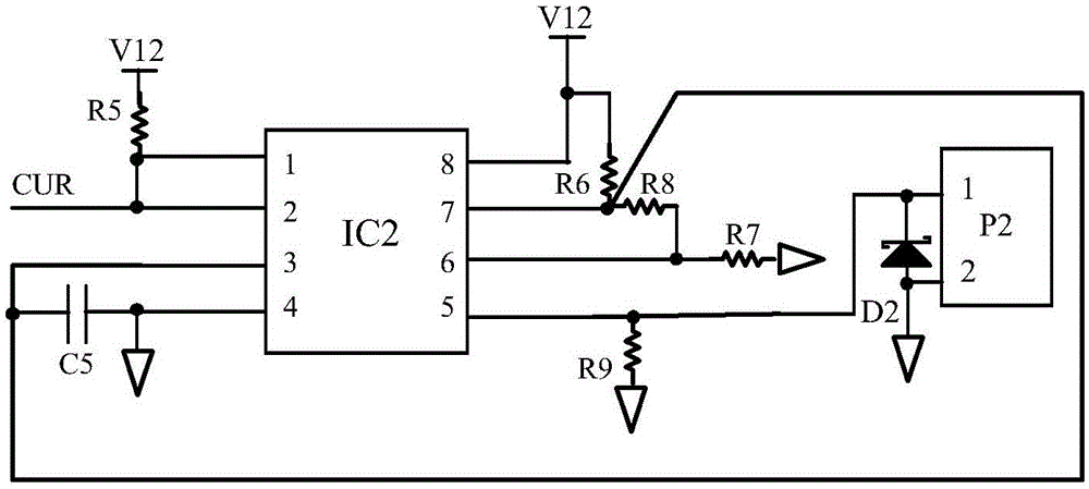 A distributed leveling controller circuit