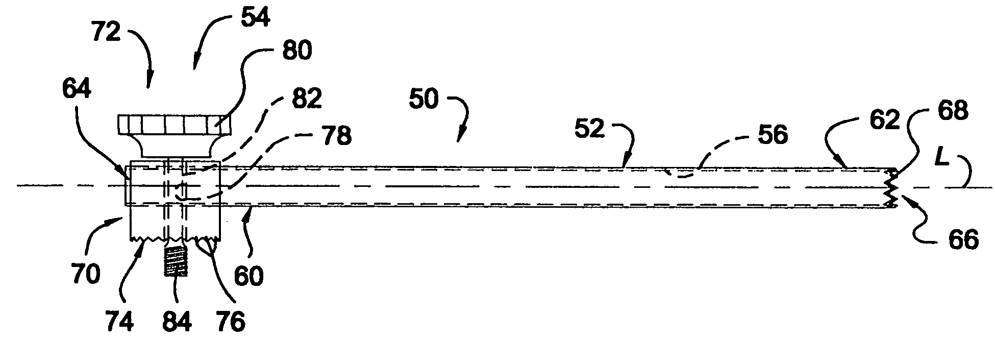 Instrumentation and method for mounting a surgical navigation reference device to a patient