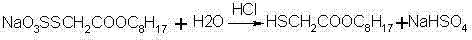 Process for preparing isooctyl thioglycolate