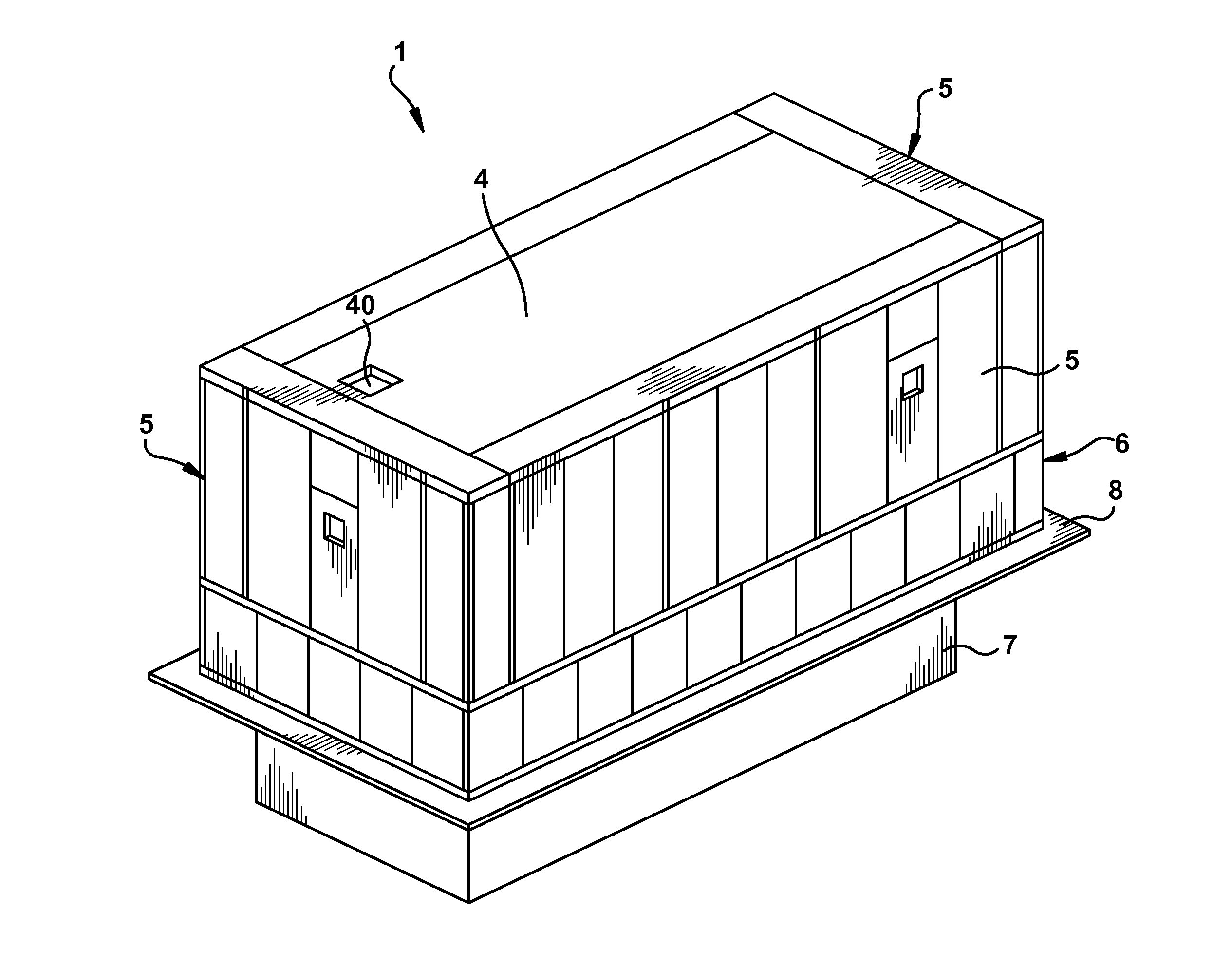 On-base enclosure