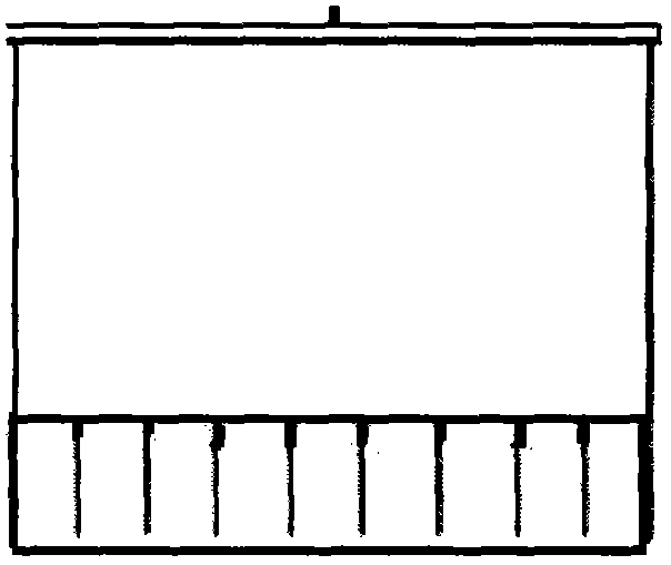 Direct-insertion type closing device of animal trapper