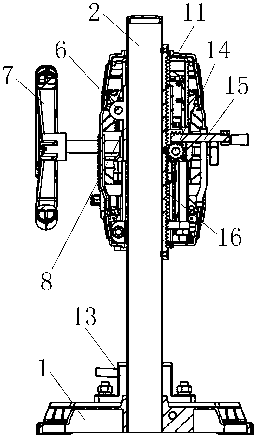 Vertical drilling machine