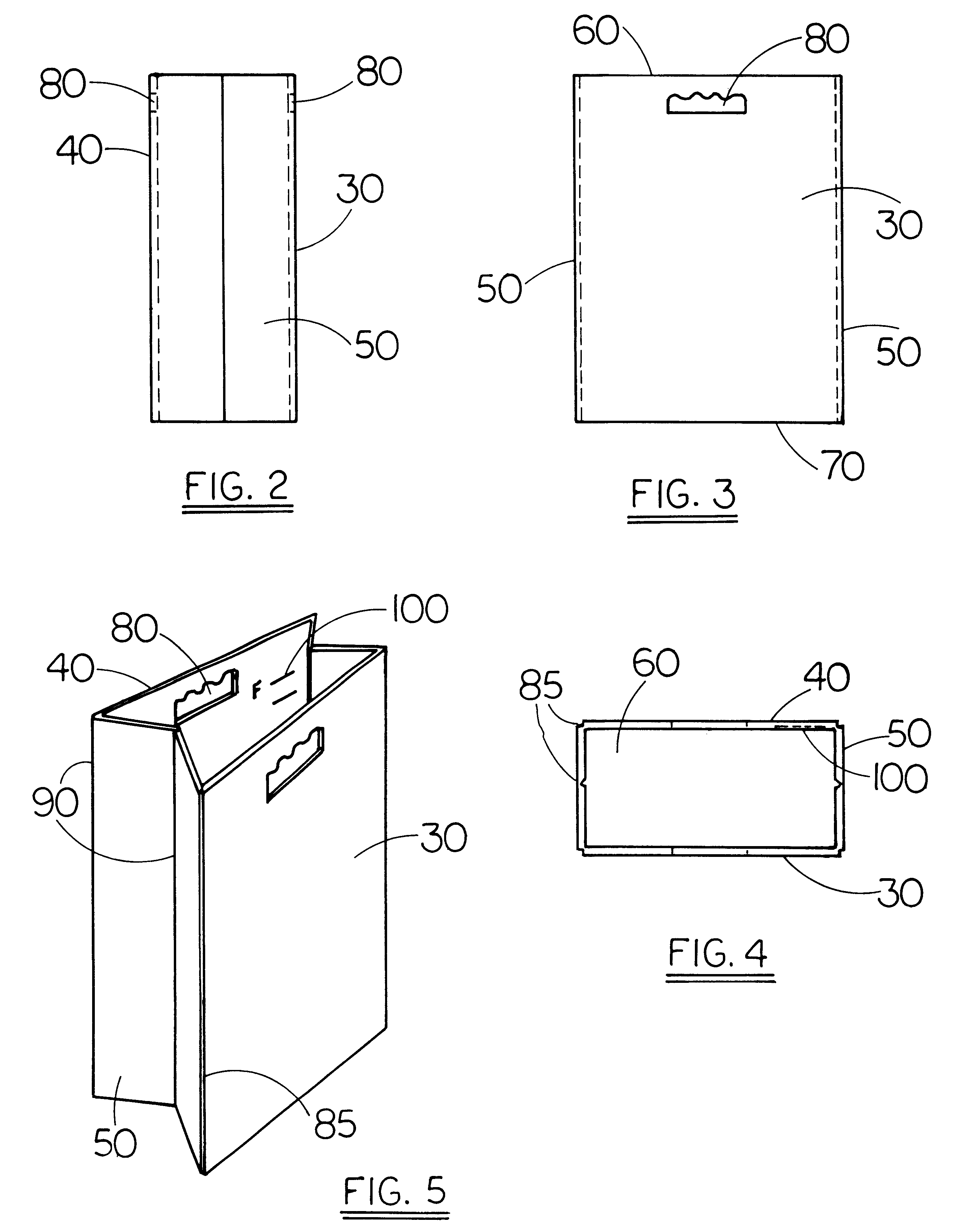 Collapsible, yard bag insert