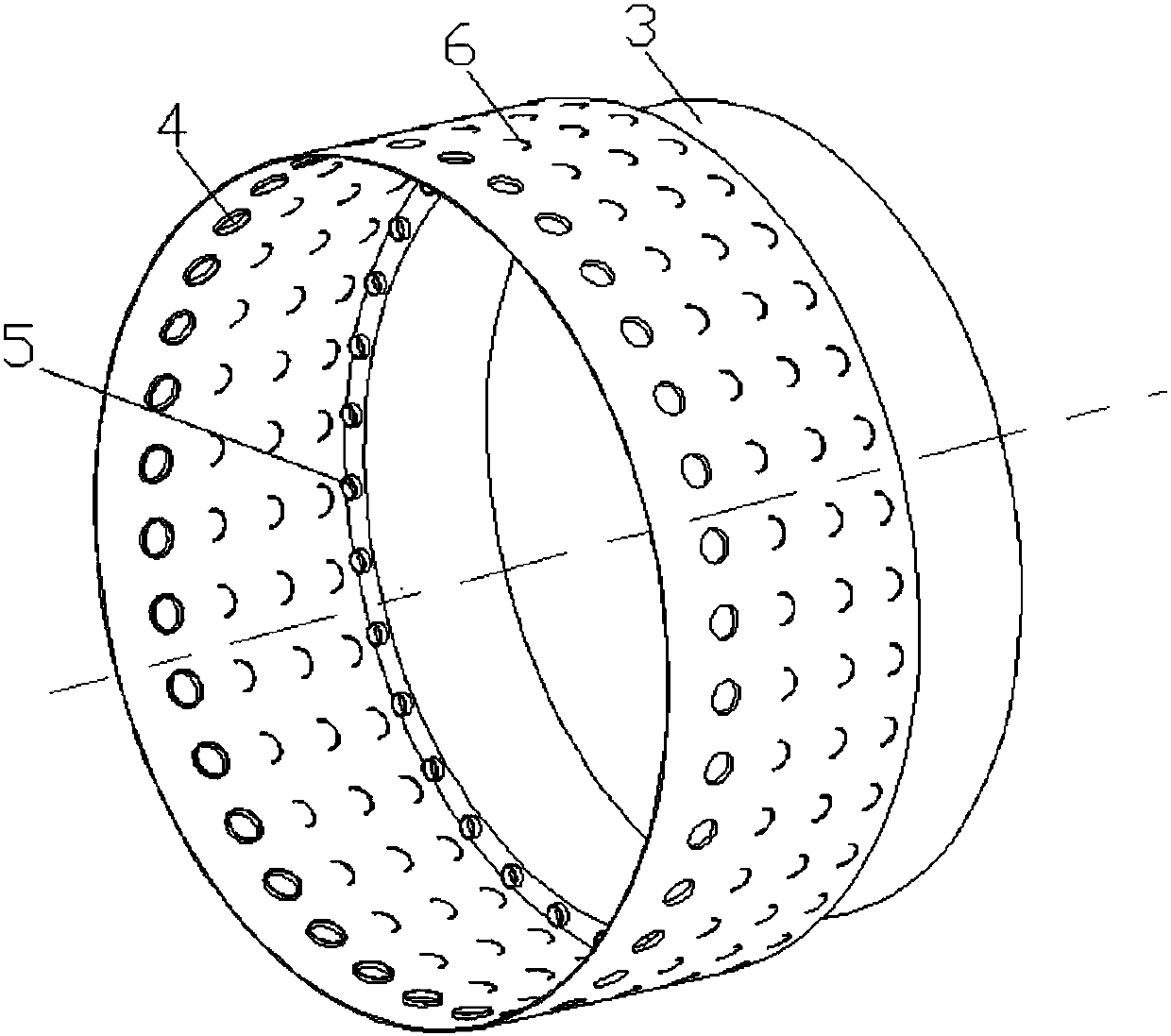 Trapped vortex type micro-turbine engine combustion chamber